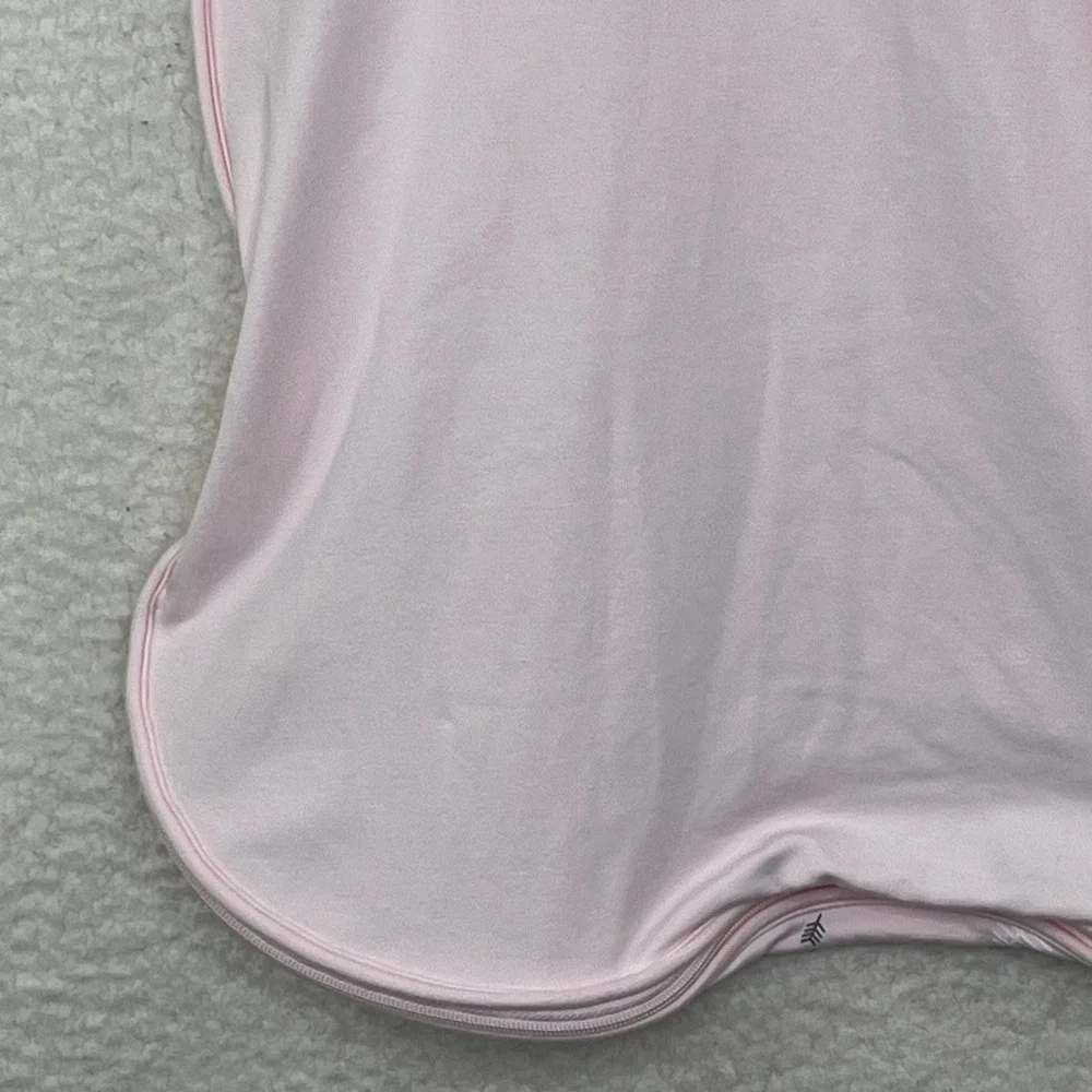 Nested Bean Zen Bag Pink Weighted Sleep Sack 0-6 Months Winter Snowflake Print